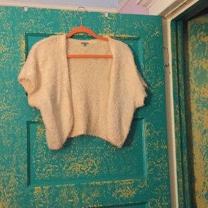 Furry cropped jacket